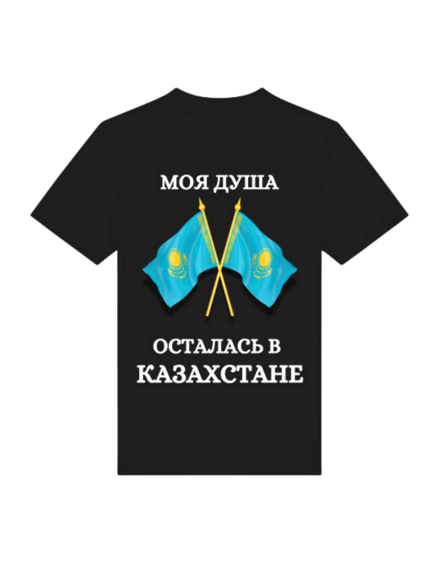 Russkie Vesde T-Shirt "Meine Seele ist in Kasachstan"