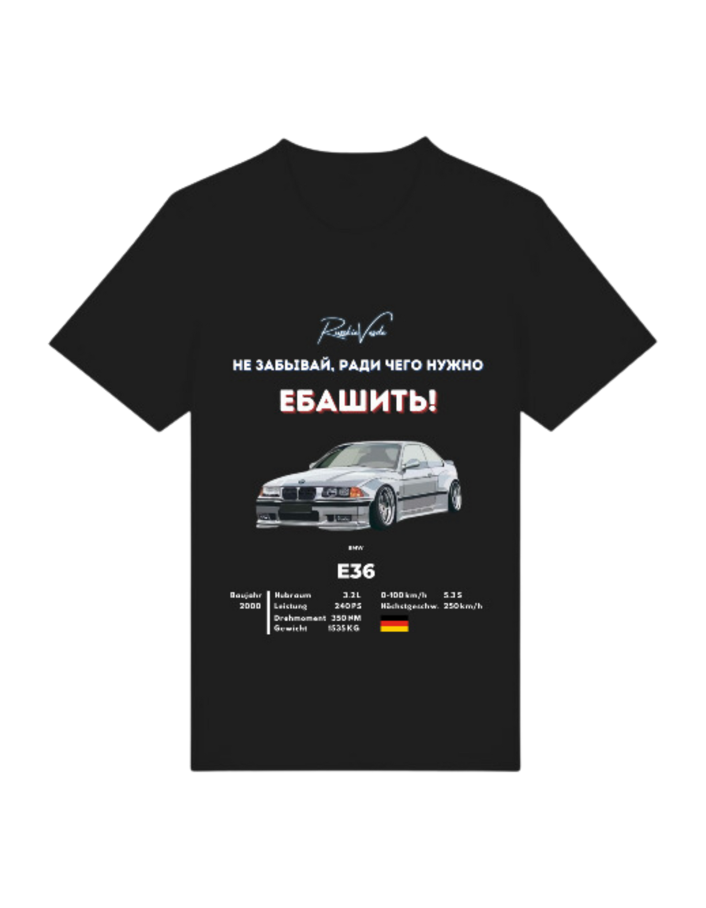 RV T-Shirt BMW E36